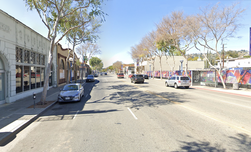 Santa Monica Boulevard current conditions